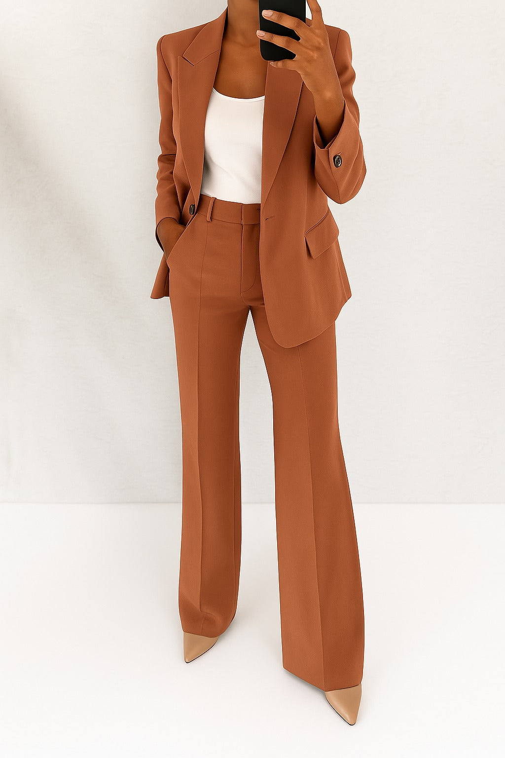 Phoebe | Wide Leg Pants Two Piece Set — TOPNEWPLACE (view 5)