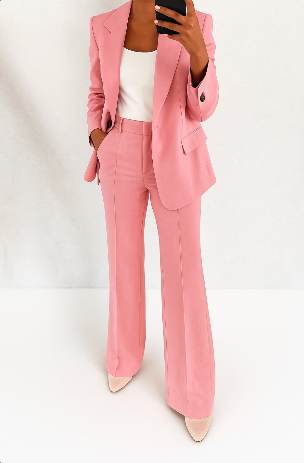 Phoebe | Wide Leg Pants Two Piece Set — TOPNEWPLACE (view 6)