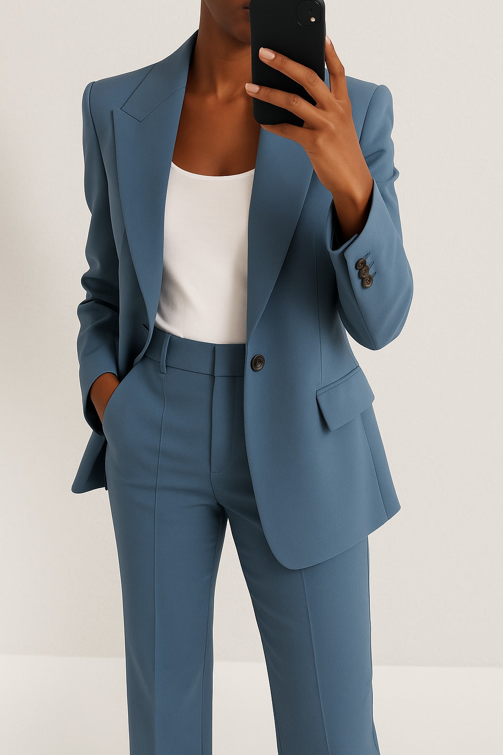 Phoebe | Wide Leg Pants Two Piece Set — TOPNEWPLACE