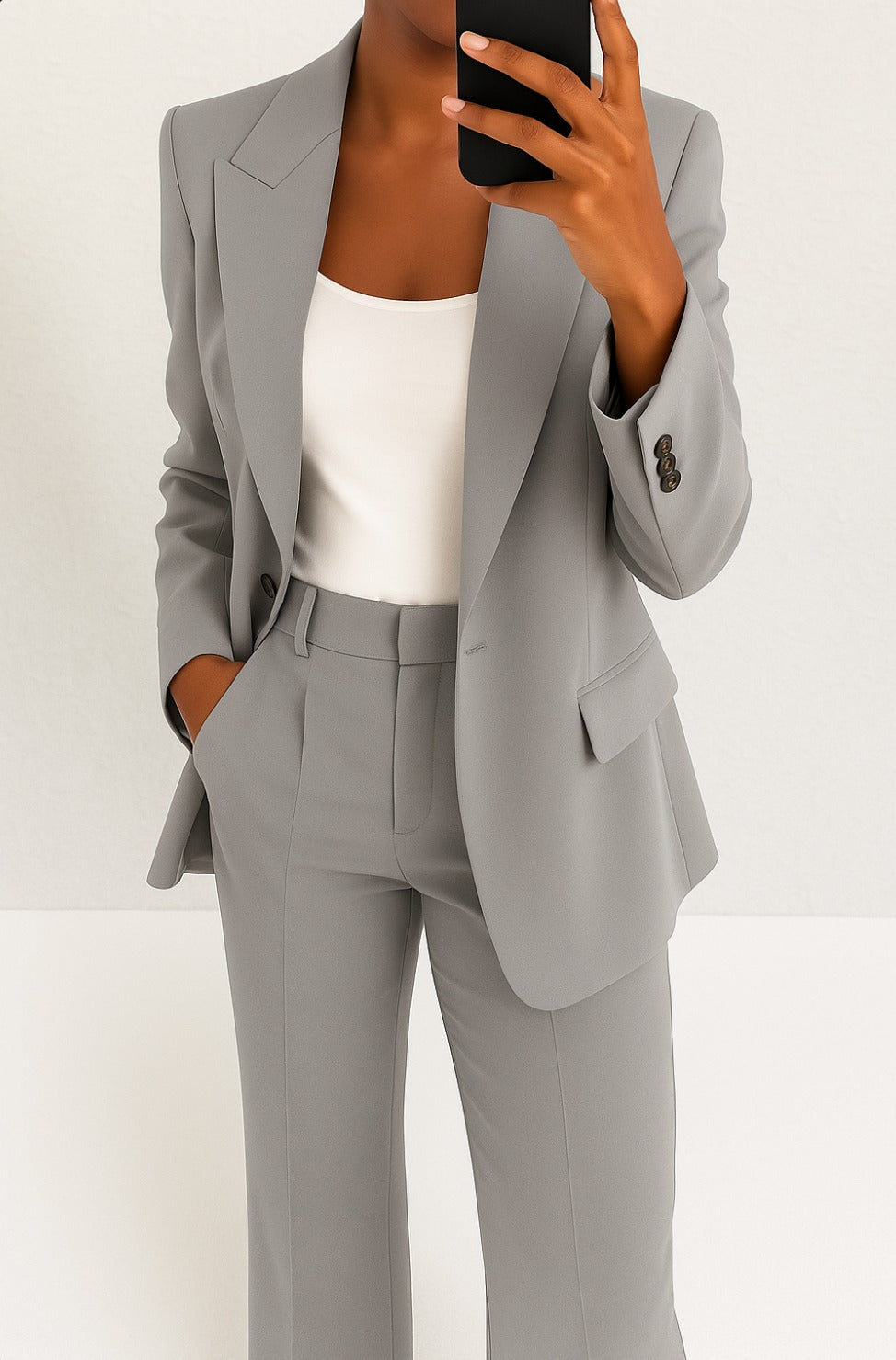 Phoebe | Wide Leg Pants Two Piece Set — TOPNEWPLACE (view 7)
