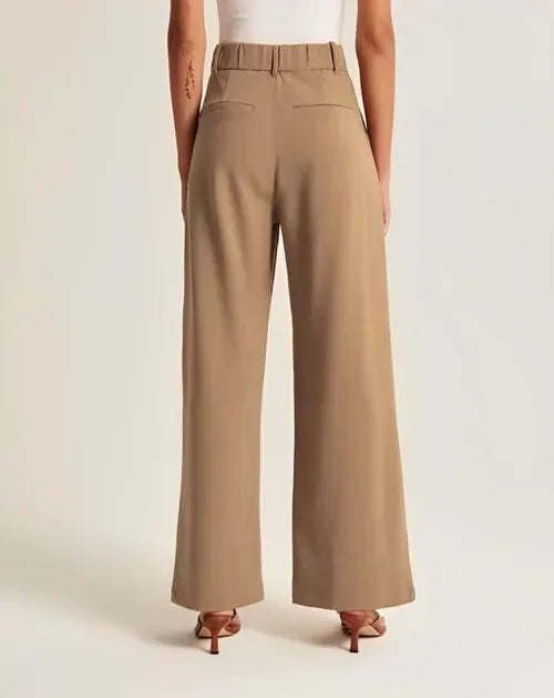 Alessia | Women Soft Wool Blend Wide-Leg Pants — TOPNEWPLACE (view 7)