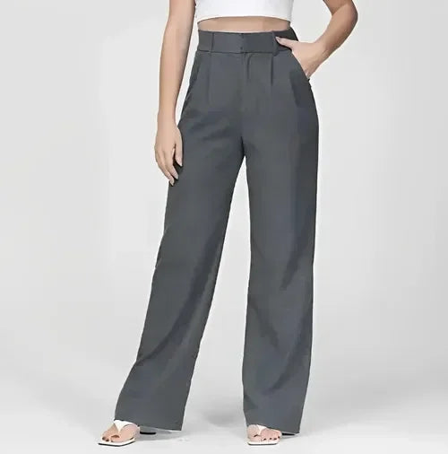 Alessia | Women Soft Wool Blend Wide-Leg Pants — TOPNEWPLACE (view 9)