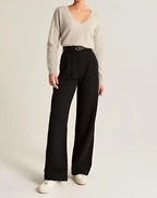 Alessia | Women Soft Wool Blend Wide-Leg Pants — TOPNEWPLACE (view 5)